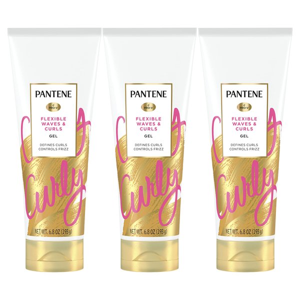 Pantene, Hair Gel, Flexible Wave, Pro-V, 6.8 fl oz, Triple Pack