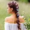 Paderison 20Pcs Moving Glitter Hair Clips Fairy Accessories for Women and Teens, Colorful 90s Clips (Purple)