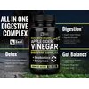 Organic Apple Cider Vinegar Capsules + Digestive Enzymes & Probiotics (1500mg | 120 Capsules) Raw Apple Cider Vinegar Pills & Fiber Supplement for Gut Health, Immune Support, Digestion & Detox Cleanse