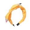 Back To School Headband Yellow Pencil Headband Cute Bows Hair Hoop for Girls Bow School Hair Band Hair Accessories Back To School Outfits Non Slip Headband 1PCS