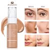MSRUIOO Liquid Foundation, Matte Finish, Weightless Full Coverage, Oil-Free, Non-Comedogenic, 1.52 fl oz (M007, 1pc)