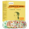 16 Packs Steam Eye Mask Herbal Hot Compress Eye Mask Self Heating Disposable Eye Masks Spa Office Travel Essentials & Relaxation Gifts