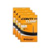 Continental Race 28 700x25-32c Bicycle Inner Tube Bundle - 60mm Presta Valve - 4 Pack w/ Conti Sticker