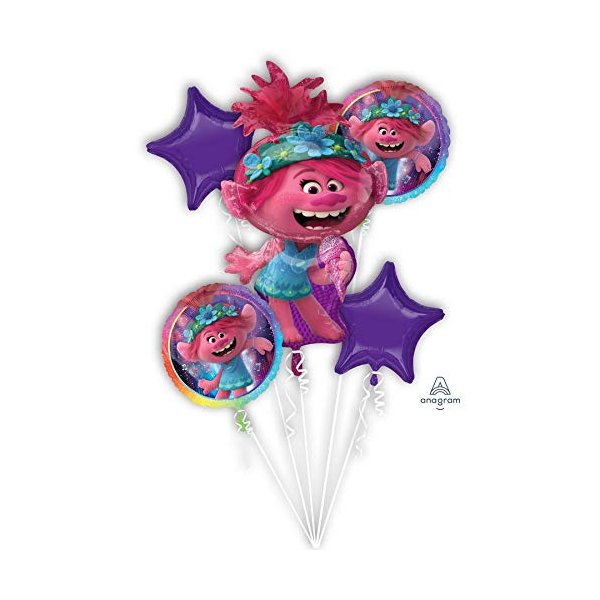 Anagram Mayflower Trolls World Tour Balloon Bouquet
