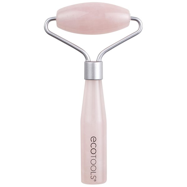EcoTools Mini Rose Quartz Facial Roller with 100% Rose Quartz (Pack of 1)