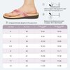 MEGNYA Comfortable Orthopeic Flip Flops for Women, Best Plantar Fasciitis Sandals for Flat Feet with Arch Support, Water Sandals for walking Beach Pink Size 8
