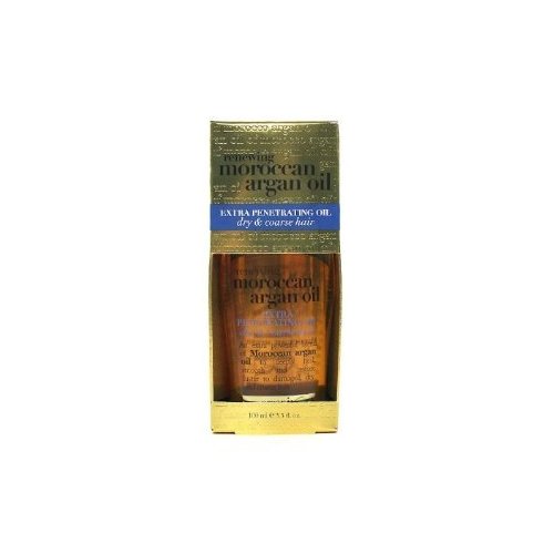 Organix: Renewing Moroccan Argan Penetrating Oil, Extra Strength 3.3 oz (3 pack)