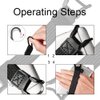 LIUHUIZEYU Phone Strap Security Hand Strap Holder, Mobile Phone Grip Straps with Clip Handheld Drop Prevention Elastic Bundle Grip Belts for Kindle and Most Smartphones (3 Pcs)