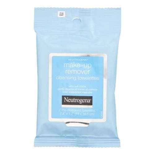 Neutrogena Makeup Remover Cleansing Towelettes - Travel Pack - 7ct (Pack of 18)