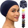 CAPLORD Bonnet Silk Bonnet for Sleeping Satin Bonnet Hair Bonnets Black Women Silk Sleep Cap Satin Hair Bonnet Sleeping Bonet Silk Bonnet Curly Hair Men Night Hair Wrap Head Cover Scarf Protect Braids