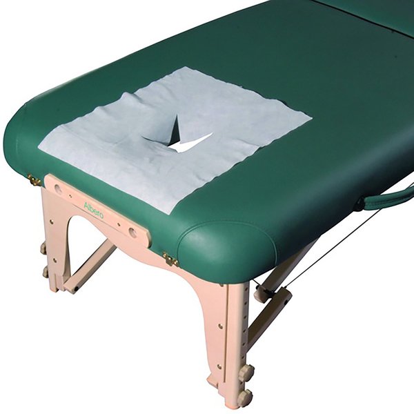 Master Massage Disposable Breathing Space Sheet Cover (Pack of 100) for Massage Table