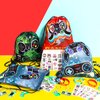 Winrayk 12 Sets Video Game Party Favors Gamer Birthday Supplies, Gaming Drawstring Bags Glow In The Dark Tattoos Stickers, Video Game Gifts Toys Game On Goodie Bag Stuffers Gamer Party favors Supplies
