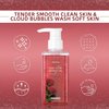 2-in-1 Body Wash & Body Scrub Rose (11.3fl.oz), Gentle Exfoliating Scrub for Deep Cleansing, Effective on Acne & Dead Skin, Brighten & Moisturize Skin Polishes