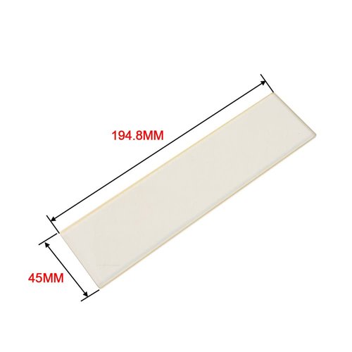 scottchen PRO Ceramic Glass Platen Liner/Ceramic Glass Platen for Belt Sander Grinder 200 * 50 * 5mm