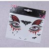 SOWAKA Face Jewels for Women Halloween Stick On Self Adhesive Crystal Rhinestones Face Gems Stickers for Girls Festival Holiday Parties Makeup (Black - Bat)