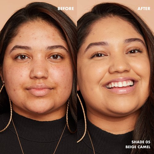 NYX PROFESSIONAL MAKEUP Bare With Me Tinted Skin Veil, Lightweight BB Cream - Beige Camel