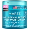 MAREE Face Moisturizer Retinol Cream for Face - Anti Aging Face Cream - Moisturizer Face Cream with Collagen - Facial Moisturizer Wrinkle Cream for Women Skin Tightening Crema Hidratante Para la Cara