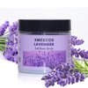 XMEECOS Lavender Salt Body Scrub Skin Cleaser With Natural Salt Lavender Petals Moisturizer| Exfoliating| Bath Salt| Cruelty-free (Lavender)