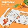 HERBOGANIC Turmeric Herbal Soap | Herbal Bar Soap with Benefits of Turmeric | Nourishes Skin | For Healthy, Radiant Skin | All Natural Bar Soap for Men and Women | 5 oz Bar (Pack of 1)