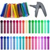 Orthodontic Ligature Ties and Gun Tool Kit - 1040 Pcs Multi-Color Rubber Bands for Braces