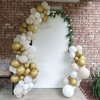 White Sand Gold Balloons, 60 Packs 12 Inch White Nude Balloons with Metallic Chrome Gold Beige Latex Balloons Party Decoration for Boho Birthday Wedding Bridal Baby Shower Engagement Anniversary