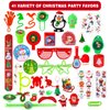 200Pcs Christmas Party Favors Assortment Toys for Kids Stocking Stuffers Birthday Party Gifts Carnival Prizes Goodie Bag Pinata Fillers Treasure Box School Classroom Rewards Christmas Theme Toys Bulk