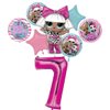 LOL Surprise 7th Birthday Party Supplies Balloon Bouquet Decorations