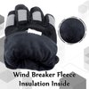 SKYDEER Winter Leather Work Gloves, Warm Fleece Insulation Lining for Cold Weather Work, Water Resistance, Thermal Insulated Gloves (SD2240T/XL)