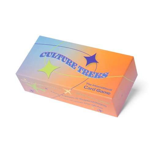 International Trivia Card Game for Adults Kids, Educational for Family Game Night, 2-6 Player Card Games with 450 Cards to Learn About Geography and Cultures, Ages 14 and Up