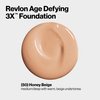 Revlon Liquid Foundation, Age Defying 3XFace Makeup, Anti-Aging and Firming Formula, SPF 30, Longwear Medium Buildable Coverage with Natural Finish, 050 Honey Beige, 1 Fl Oz