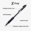 Zebra Pen Z-Grip Retractable Ballpoint Pen, Medium Point, Assorted Business Colors, 48-Pack, Model Number: 22048
