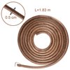 Norme 71 3/16 Sewing Machine Belt Leather Belt Treadle Parts with Hook Compatible with Singer/Jones Sewing Machine
