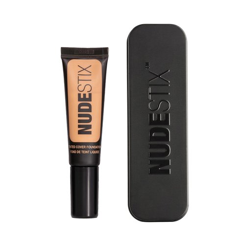 Nudestix Tinted Cover Liquid Foundation, Buildable Coverage for Even Skin Tone, Flawless Natural Lightweight Makeup Finish, 0.84 fl oz (25 ml) (Nude 5)