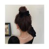 Hair Bow Clips Black Velvet Bows Hair Clip Women Alligator Clips for Girls Adults Cute Bow Hair Barrette Hair Pin Accessories (2pcs)