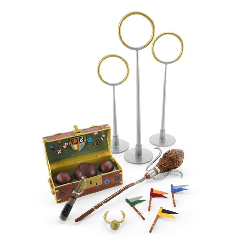 American Girl Harry Potter 18-inch Doll Accessories Hogwarts Quidditch with Trunk, Gear, and House Pennants, For Ages 6+
