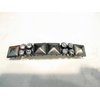 Generic Small dark metal and rhinestone hair clip clamp barrette