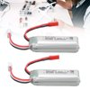 SUNGOOYUE RC Airplane Lithium Battery, 2PCS 7.4v 600mah Lithium Battery RC Airplane Part for WLtoys XK A280 RC Aircraft