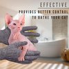 Kotomoda Sphynx Hairless cats Carbonized Bamboo Bath Exfoliating Gloves Charcoal Bamboo Shower Body Scrub