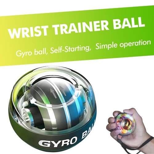 Hand Trainer Kit 8 Pack,Finger Trainer,Gyroscopic Ball, Anti Stress Ball,Grip Trainer with Counter,Finger Stretcher,Hand Grip Strengthener,Training Set for Fitness Strength Training at Home