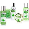 BRUBAKER Cosmetics Bath and Shower Spa Gift Set - Aloe Vera - 5-Piece Gift Set