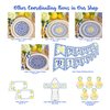 Capri Lemon Happy Birthday Banner - 40th 50th 60th Birthday Party Supplies - Lemon Birthday Party Decorations - Lemon Birthday Party Supplies- Banner (Capri Lemon Birthday Banner) (Capri Lemon