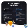 Thames & Kosmos Orbiting Solar System STEM Kit | Build a Rotating Solar System Model | Planets Revolve Using a Windup Motor | Explore Gear Ratios | Science Fairs | Difficulty Level: Intermediate Small