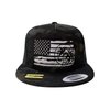 NICERIDE Baseball Cap – Strong Faded Snapback Mesh Back Trucker Hat 6006 (Camo)