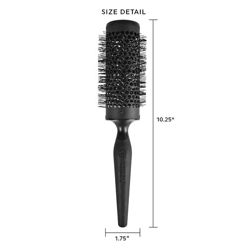 Cricket Static Free #43 1.75" Thermal Seamless Ceramic Barrel Hair Brush for Blow Drying Styling All Hair Types