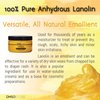 Lanolin 2lb. Pure 100% Anhydrous USP grade. Skin moisturizer and Protectant that delivers deep hydration and nourishment, excellent as a nipple cream. Made by DMSOSTORE