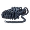 Seachoice Double-Braid Nylon Dock Line w/Eye Splice, Pre-Shrunk, Heat Stabilized, 3/8 in. X 20 Ft., Navy Blue