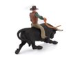 Desktop Cowbaoy Sculpture 1 Set Fake Wild West Cowboys Figurines Model Farm Toys Playset Cowboys Action Figure Sandbox Decoration for Christmas Birthday Rodeo Bouncy Toy