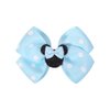 Lovefairy Cute Mouse Ears Hair Clip Cartoon Boknot Hair Clip (Blue)