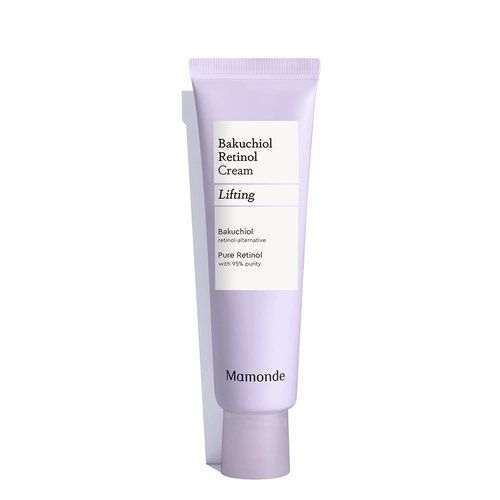Mamonde Bakuchiol Retinol Cream - with 95% Pure Retinol, Daily Korean Retinol Cream for Soothing, Hydration