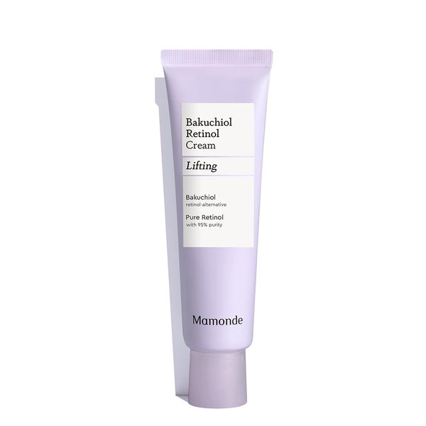 Mamonde Bakuchiol Retinol Cream - with 95% Pure Retinol, Daily Korean Retinol Cream for Soothing, Hydration